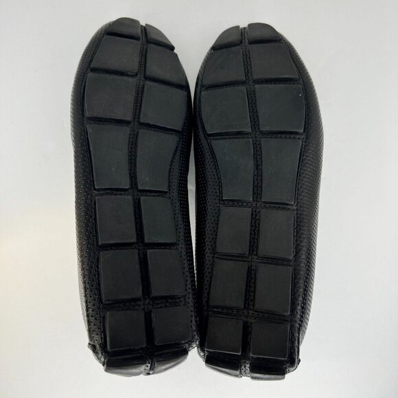 Mercanti Fiorentini MF-3601 Black Relax Slip-On Leather Size 12M Driving Loafers - Picture 8 of 9
